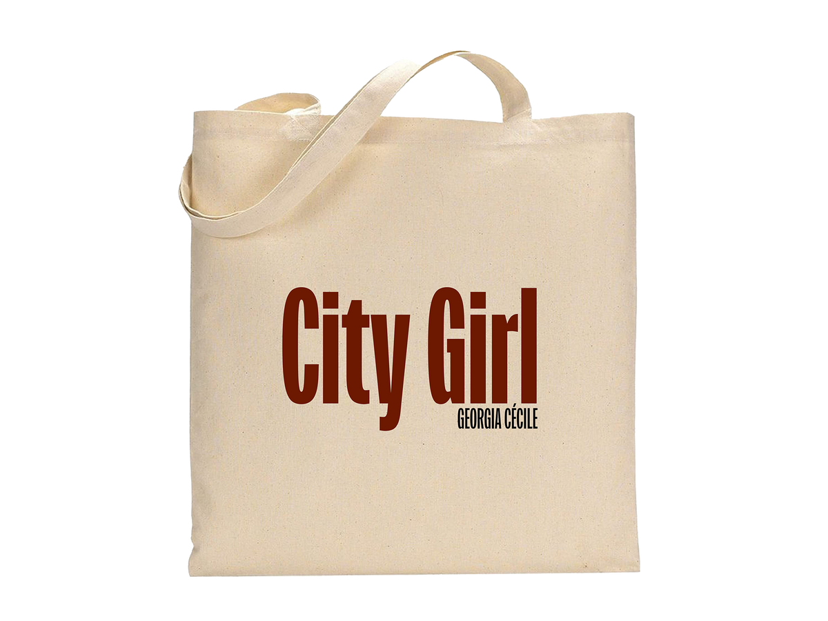 Vinyl + City Girl T-shirt + Tote Bag Bundle